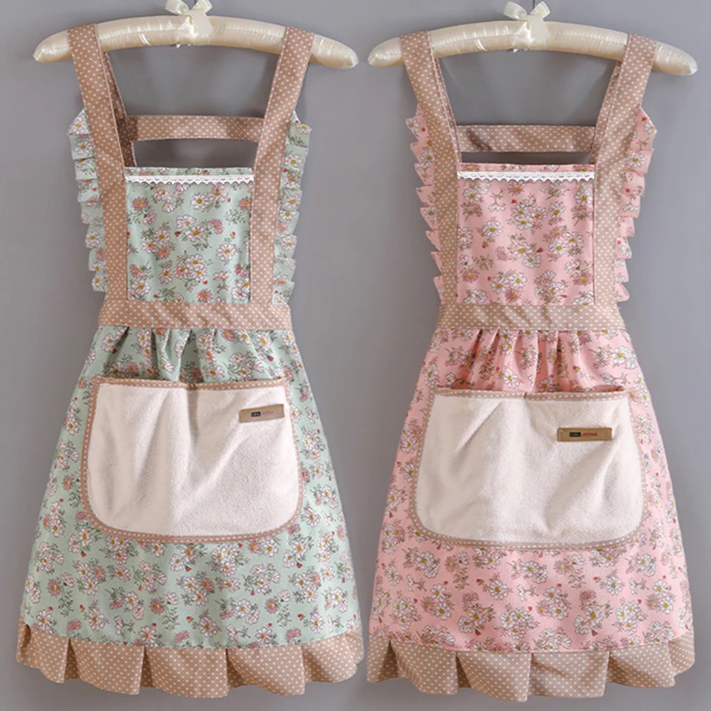 Tablier de cuisine – jardin fleuri